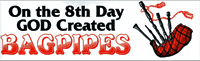 On The 8th Day car sticker