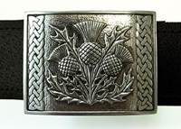 Kilt Belt Buckle - Thistles Centre