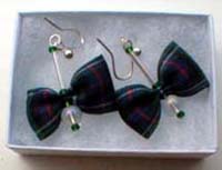 Tartan Earrings 