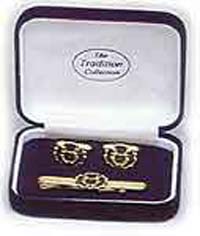 Cufflinks & Tie Slide Set  