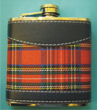 6oz Tartan Hip Flask