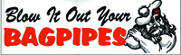 Blow It Out car sticker