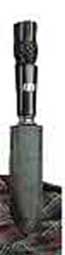 Carved Blackwood Handle Sgian Dubh for Boys