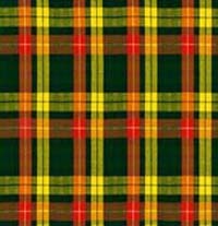 Buchanan tartan gift wrap