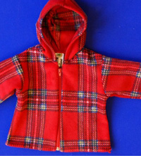 Fleece Tartan Jacket