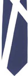 Full Saltire polyester tie