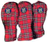 Set of 3 Golf Head Covers