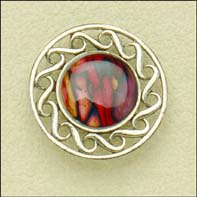 Heathergem Pewter Brooch (hb51)