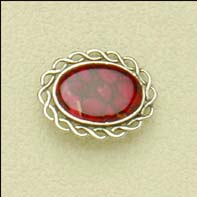 Heathergem Pewter Brooch (hb52)