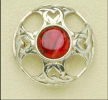 Heathergem Pewter Brooch (hb63)