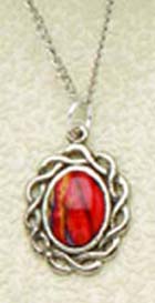 Small Celtic Pewter Pendant (hp30)