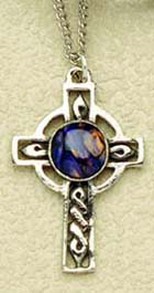 Heathergem Pewter Cross Pendant (hp32)