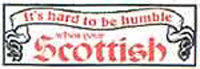 Its Hard To Be Humble car sticker