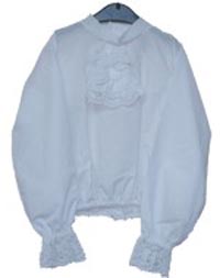Girls White Blouse 