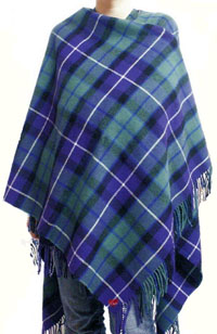 Lambswool Tartan Serape