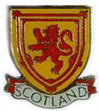 Lion Rampant Metal Magnet