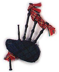 Musical Tartan Bagpipe Air Freshener