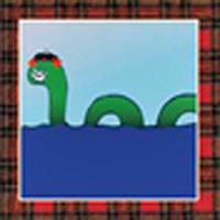 Nessie greetings card