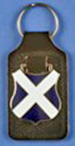Saltire Key Fob