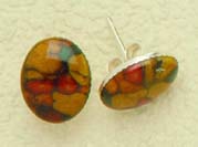 Sterling Silver Stud Earrings (se18)