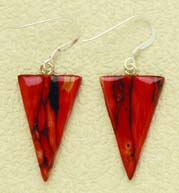 Celtic Drop Earrings with Sterling Silver fittings (se36)