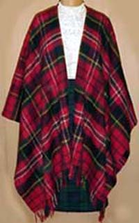 Lambswool Tartan Serape