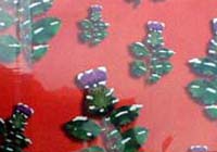 Snowy Thistle gift wrap