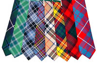 Pure Wool Tartan Tie 