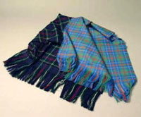 Scottish tartan stole