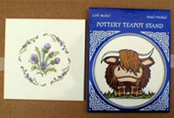 Pottery Teapot Stands