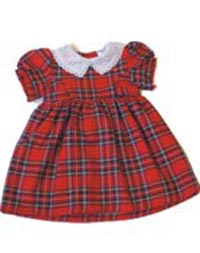 Young Girls Royal Stewart Tartan Dress