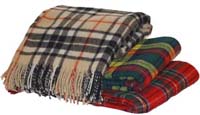 Traditional Tartan Travel Rug