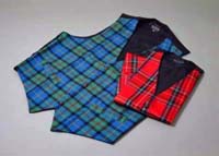 Pure Wool Tartan Waistcoats (Mens)